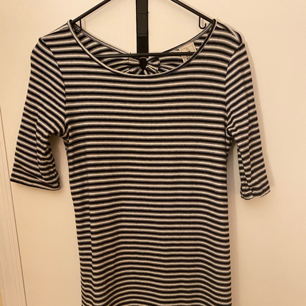 Free People striped mini dress